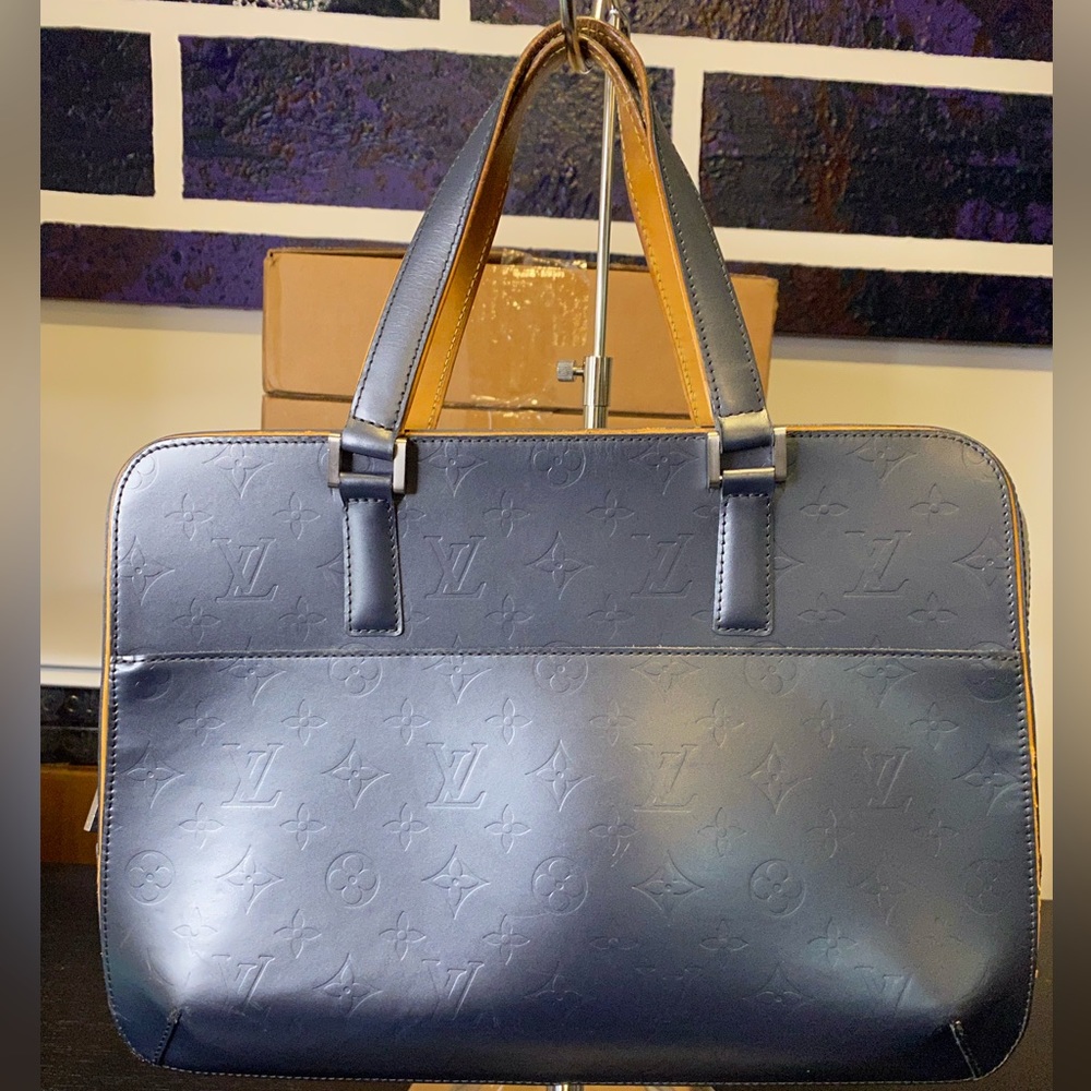 LOUIS VUITTON Monogram Mat Malden Hand Bag